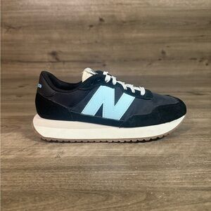 New Balance 237 Women’s Black/Beach Blue Sneakers/Shoes 8.5
